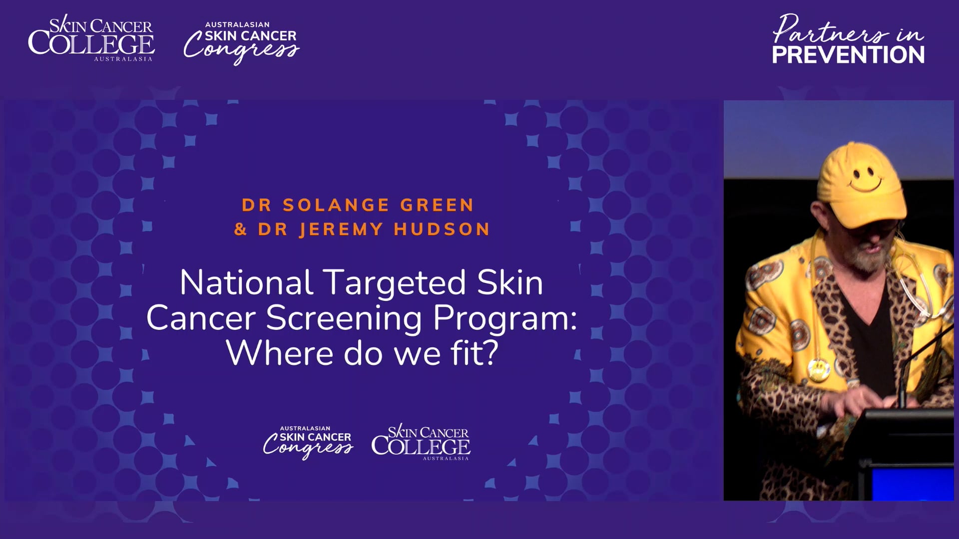 3.2 National Targeted Skin Cancer Screening Program Where do we fit Dr Solange Green & Dr Jeremy Hudson