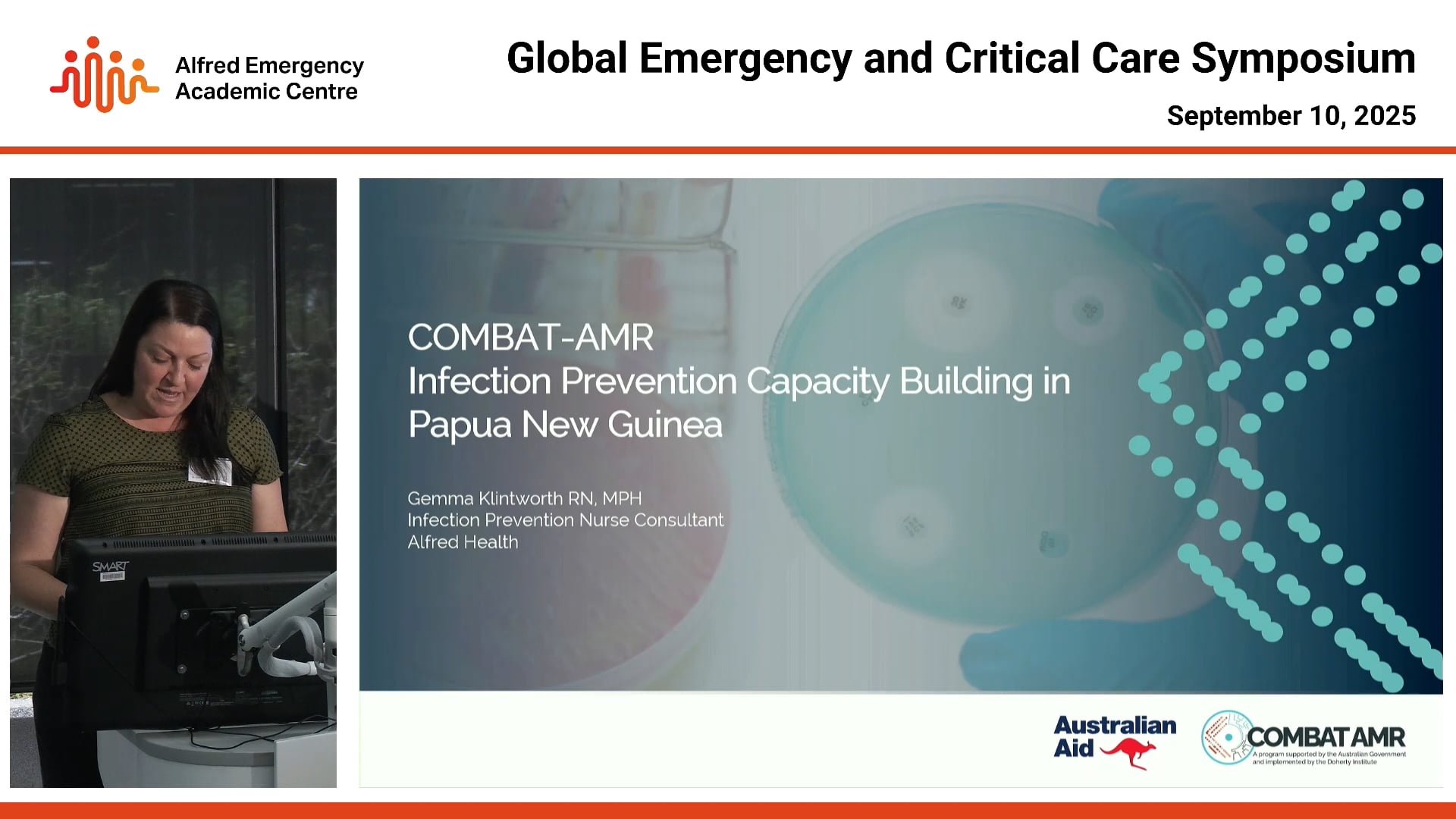 Infection prevention capacity building in Papua New Guinea Gemma Klintworth