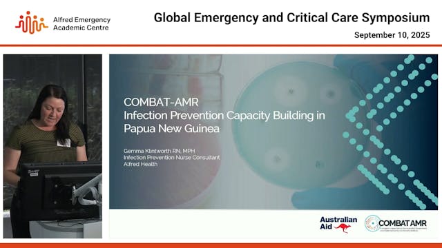 Infection prevention capacity buildin...