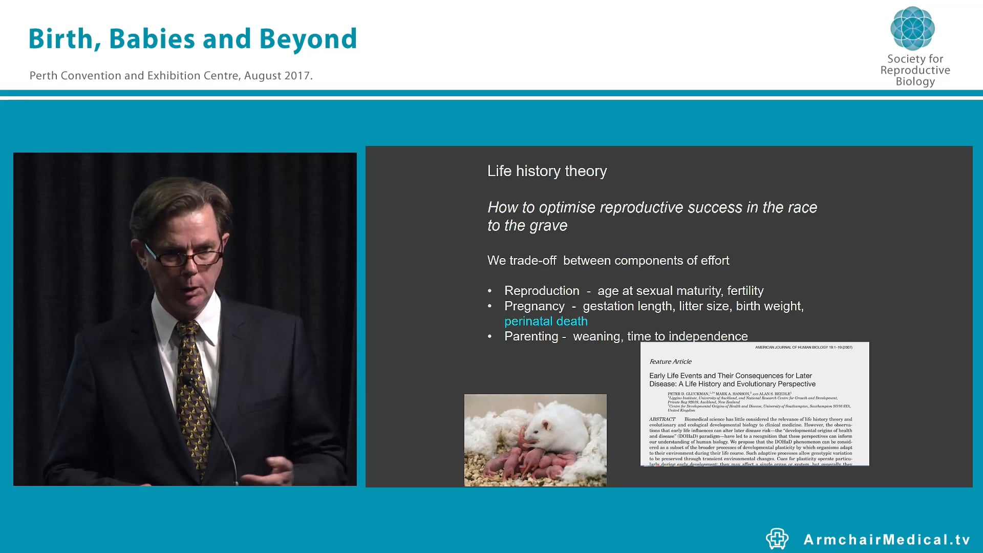 Fertility in the fast lane - 21st century technologies and reproductive outcomes Prof Michael Davies