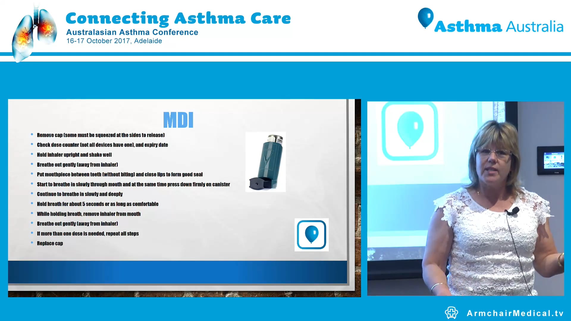 Getting to know your asthma devices Ms Karen Pippett