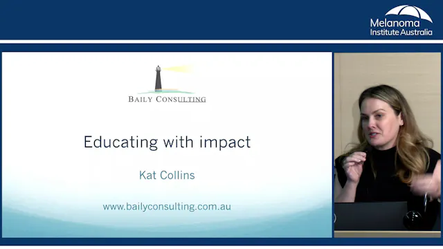 Educating with impact Katharine Colli...