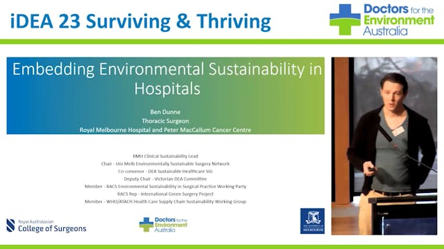 Embedding sustainability in hospitals...