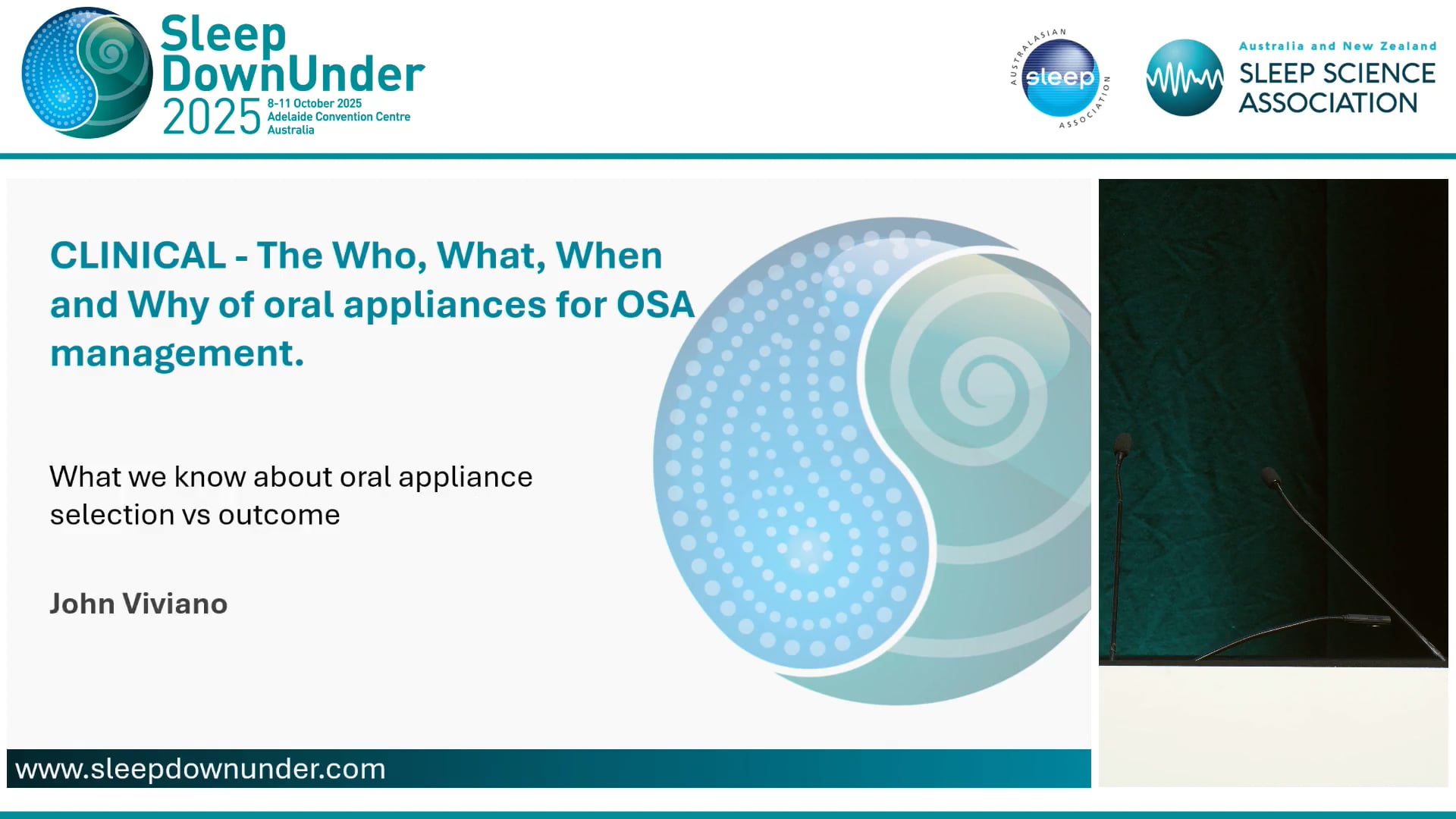 What we know about oral appliance selection vs outcome Dr John Viviano