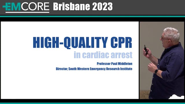 High Quality CPR in cardiac arrest Pr...