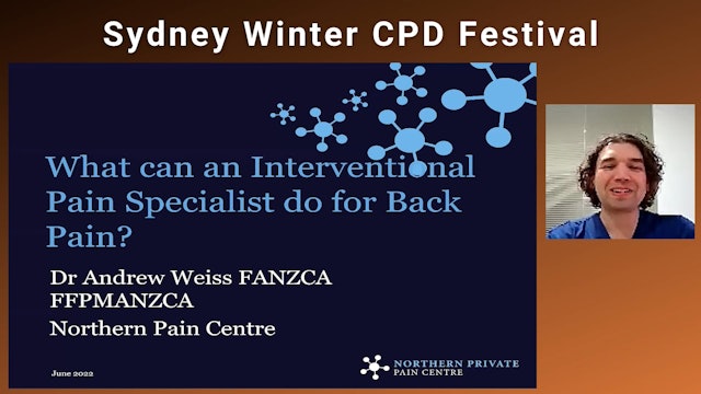 An Interventional Pain Specialist’s Guide To Treating Back Pain Dr Andrew Weiss