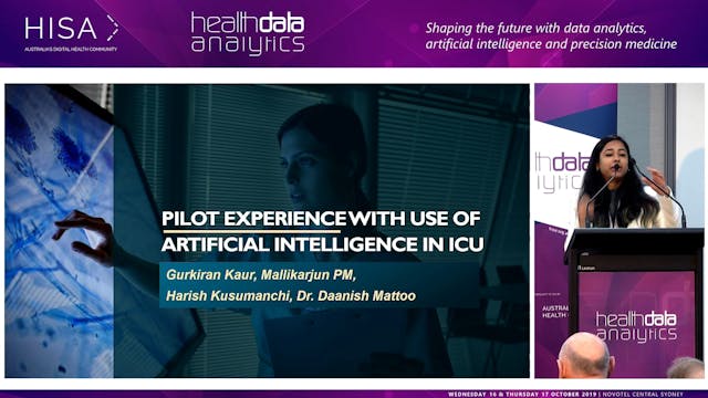 Pilot experience with use of artifici...
