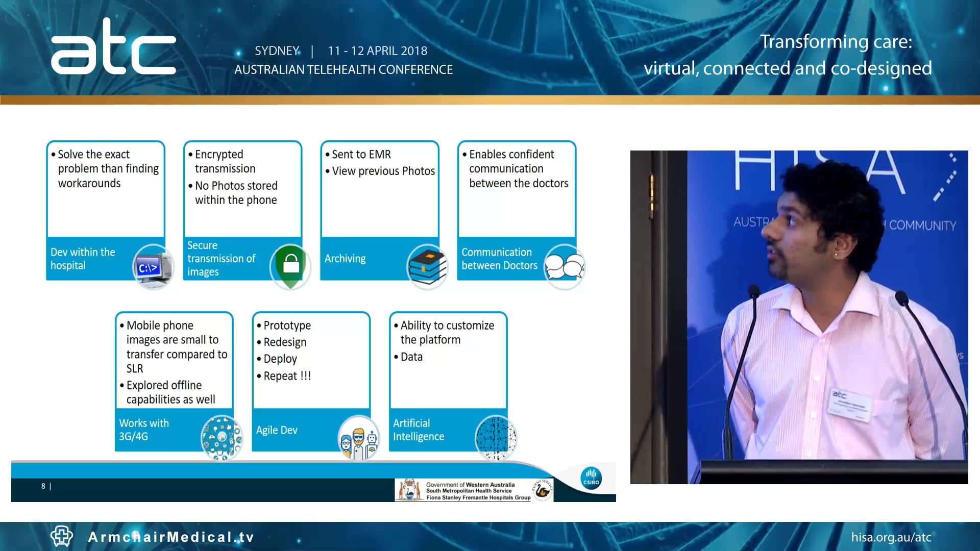 Facilitating Burns management through development of a mobile platform From idea to development to deployment Graeme McLeod Project Officer, Fiona Wood Foundation and Janardhan Vignarajan Lead Software Engineer, CSIRO
