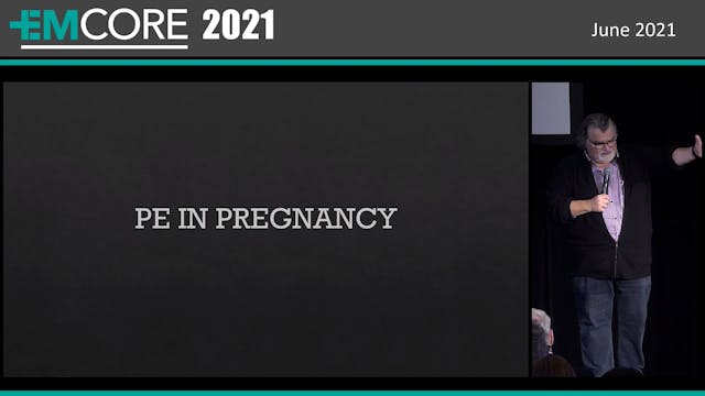 PE in pregnancy Dr Adam Michael