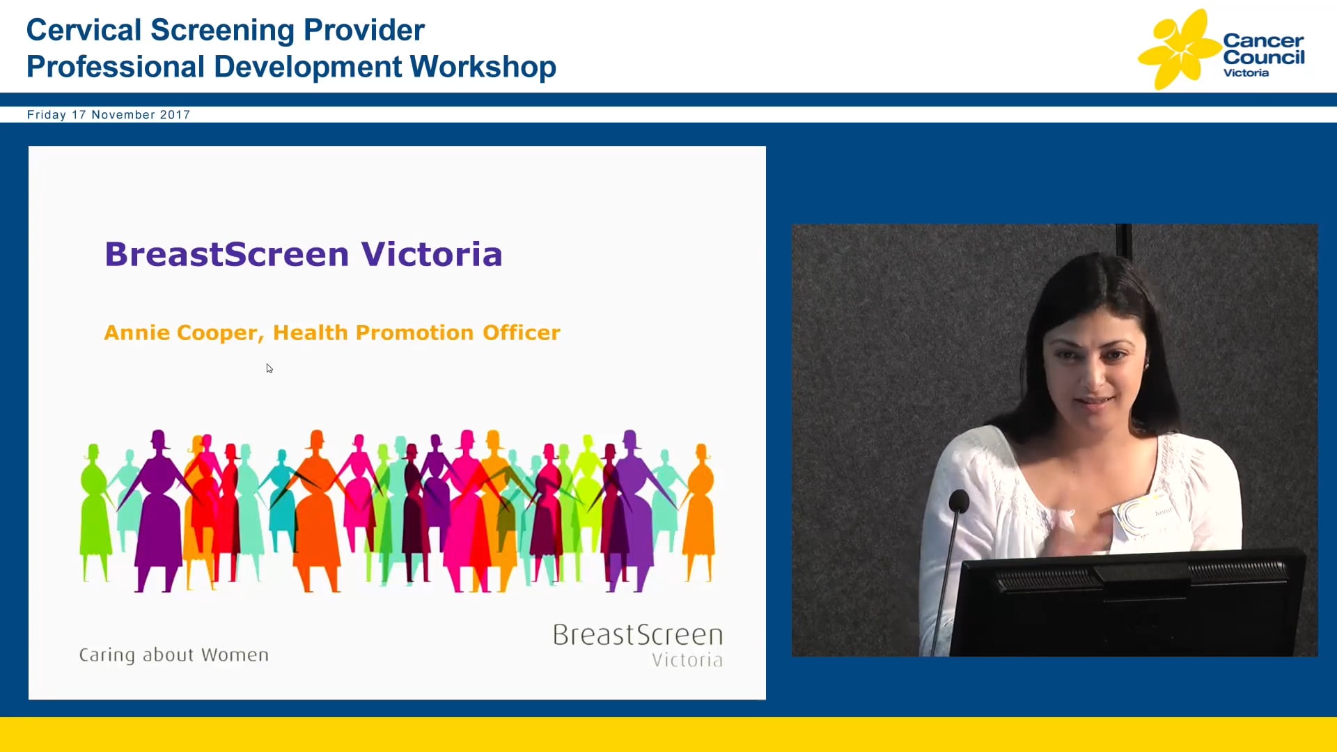 BreastScreen Victoria Annie Cooper