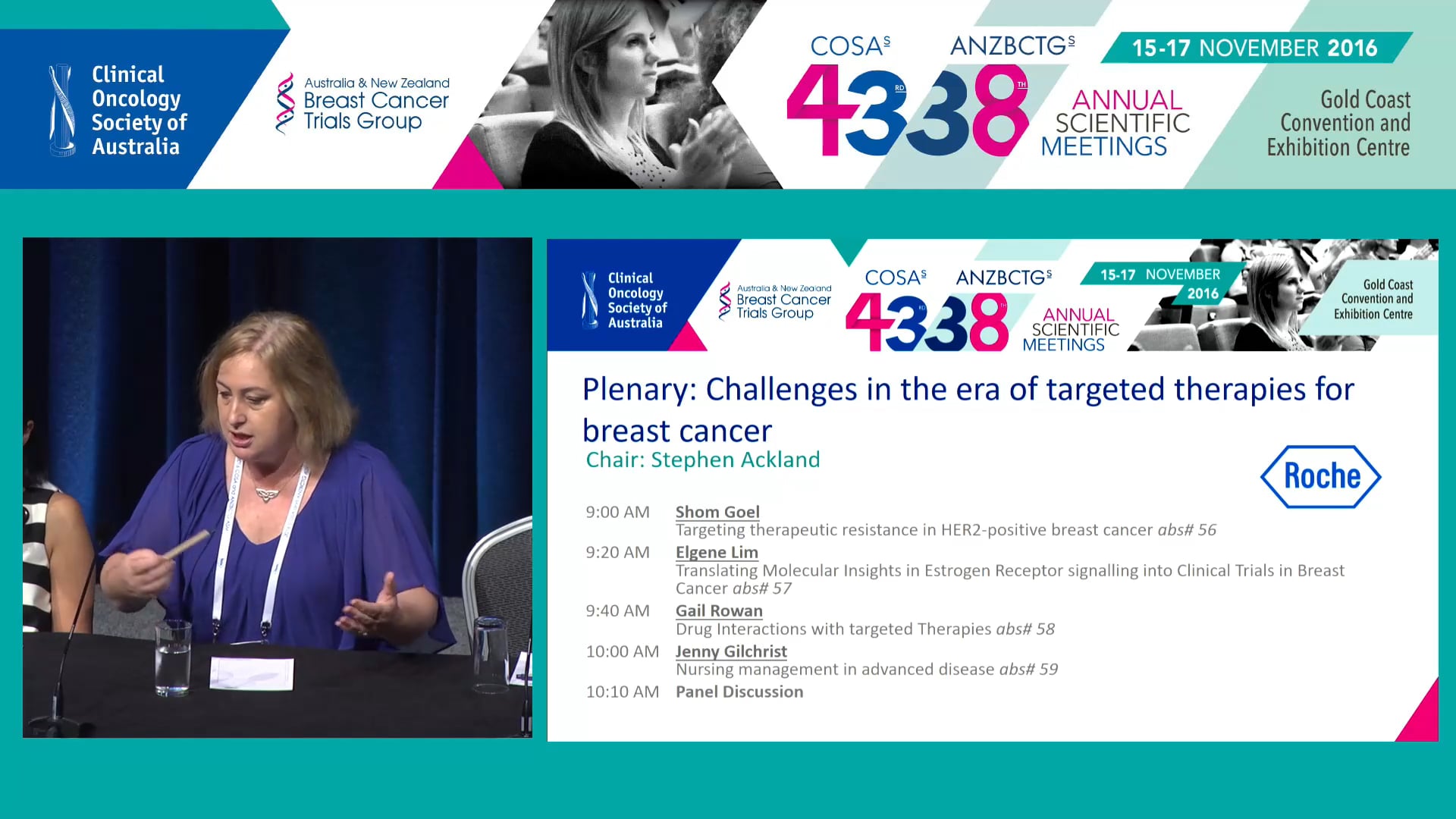 Challenges in the era of targeted therapies for breast cancer Panel Discussion