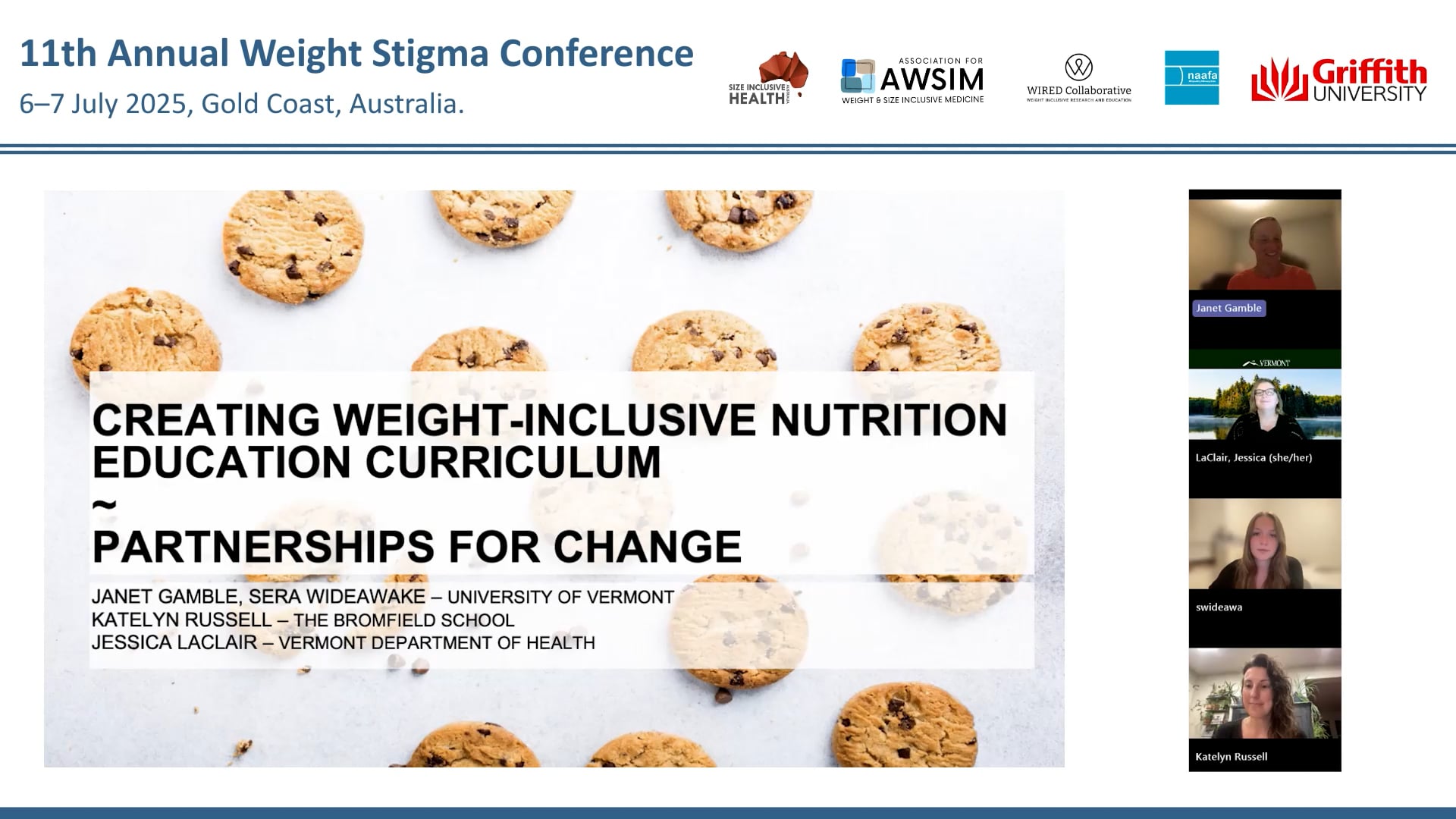 Creating weight-inclusive nutrition education curriculum Partnerships for change Janet Gamble, Kelsey Rose, Sera Wideawake, Lizzy Pope, Jordan Levinson, Katelyn Russell, Jessica LaClair,  Bernice Garnett, Deb Hinc