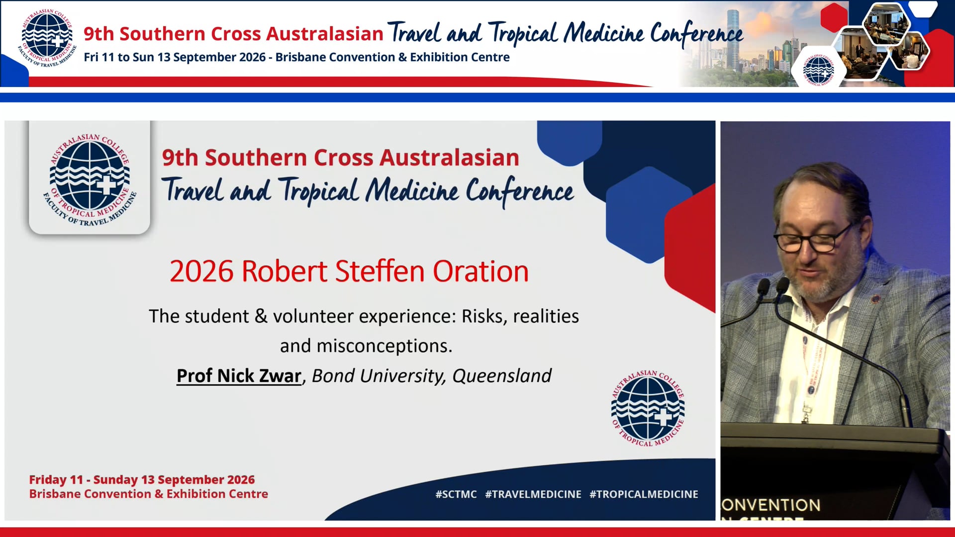 The student & volunteer experience Risks, realities and misconceptions. Prof Nick Zwar