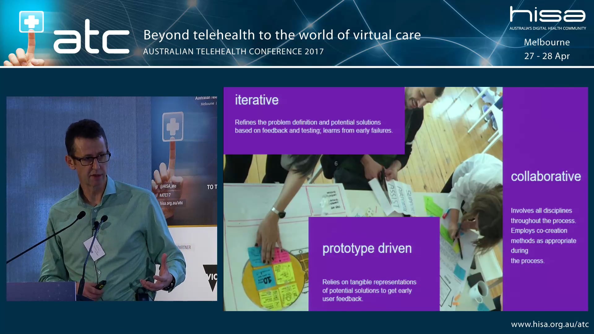 Redesigning services for virtual care a co-design workshop Leigh Donoghue Andrew Slater