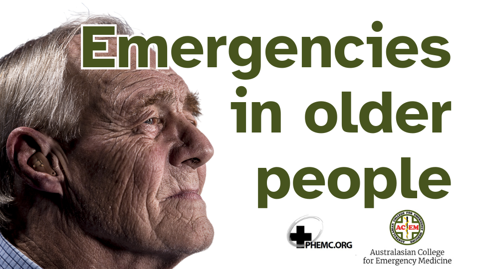 Emergencies in older people