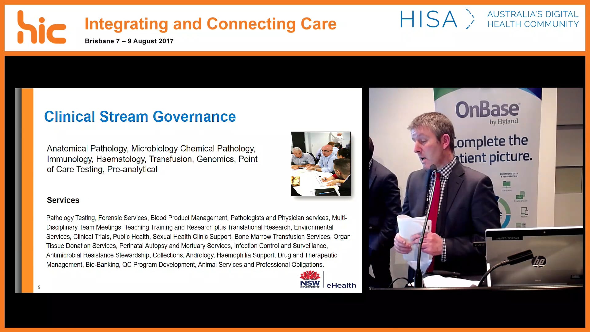 NSW Health pathology integration with HealtheNet and My Health Record Alex Eigenstettera and Joshua Bunting