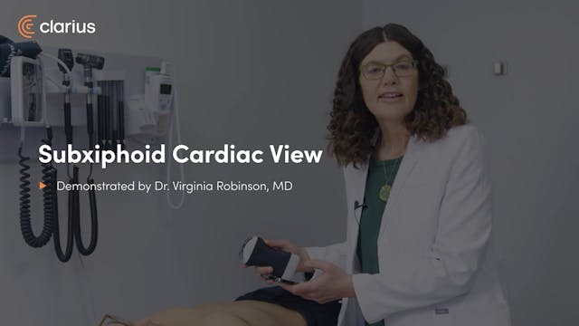 Subxiphoid Cardiac View
