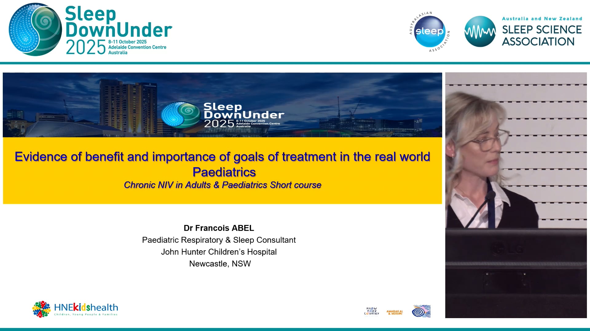 NIV Disorders Evidence of benefit and importance of Goals of Treatment in the real world Dr Francois Abel