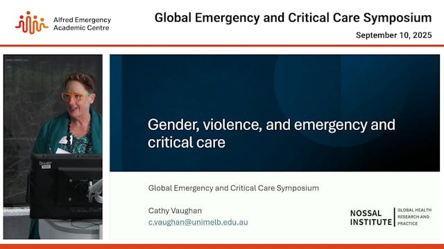 Gender, violence and health systems C...