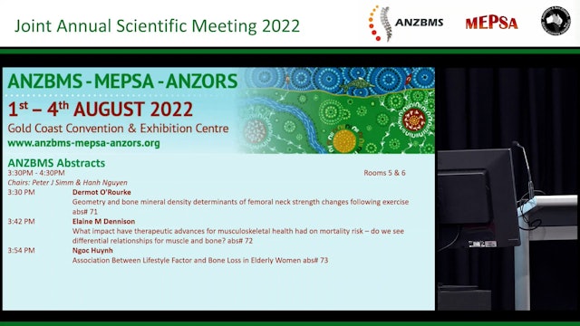 ANZBMS Abstracts 3 Aug 3.30 pm
