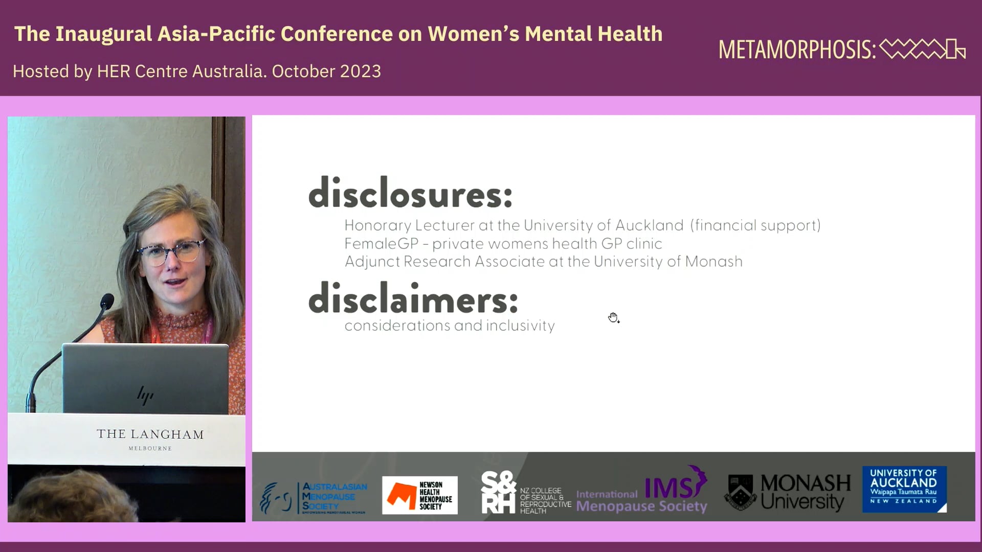 Te Ruahinetanga (menopause) in Aotearoa why we need to consider our whakapapa to make empowered steps forward Dr Samantha Newman, FemaleGP