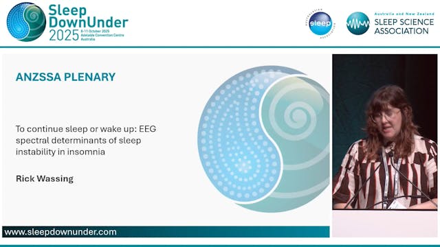 To continue sleep or wake up EEG spec...