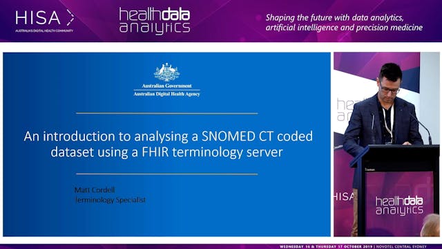 An introduction to analysing a SNOMED...