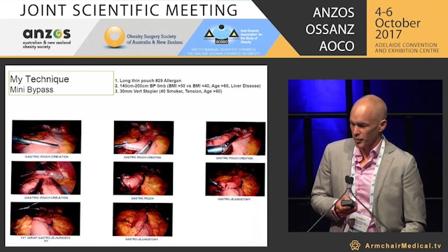 Patterns of surgery in Australia & the single anastomoses gastric bypass in Australia Are we there yet - David Martin