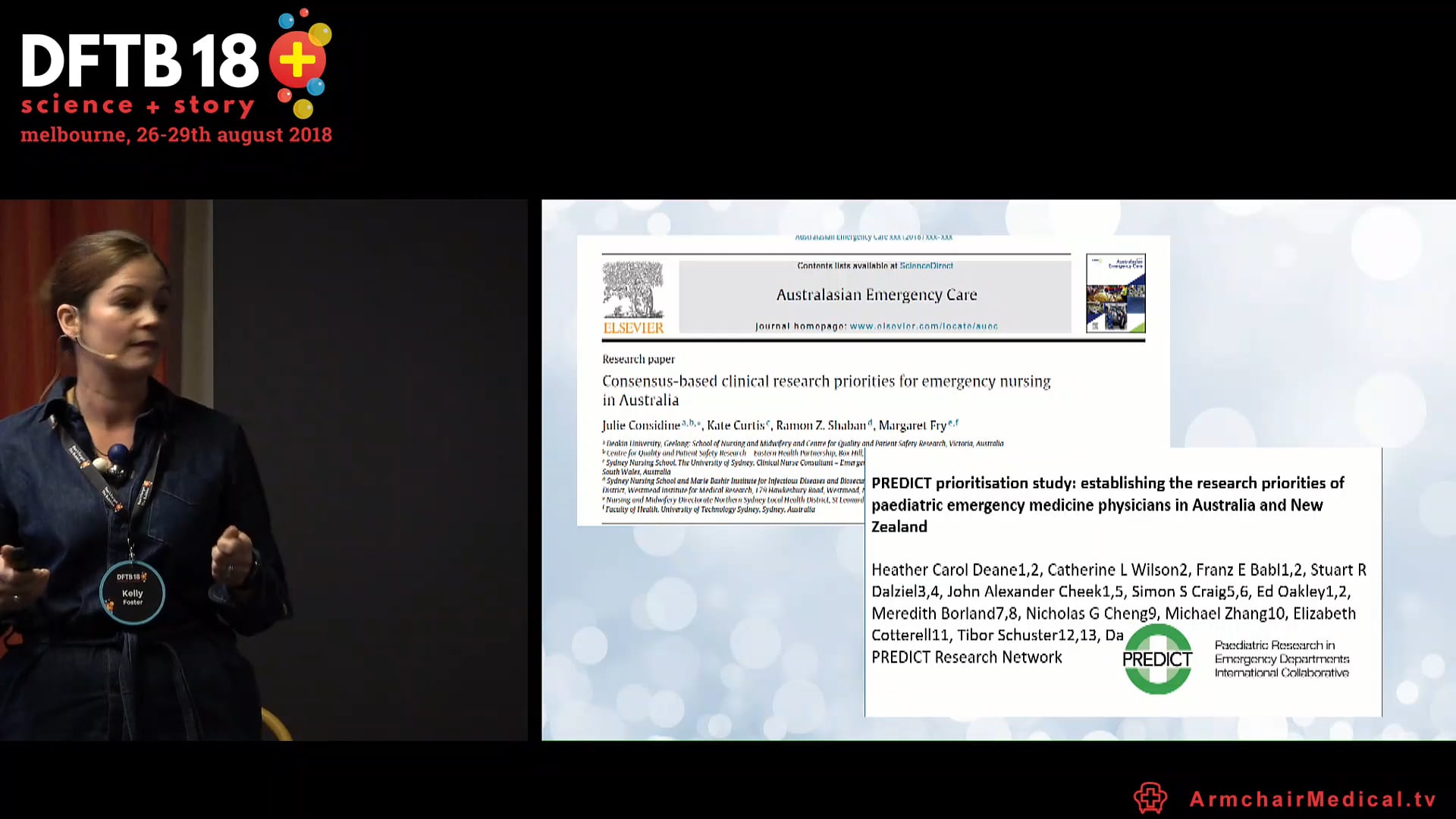 Start a research programme Kelly Foster