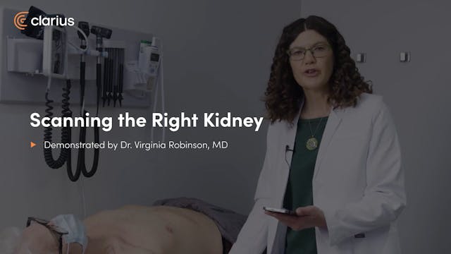 Scanning the Right Kidney