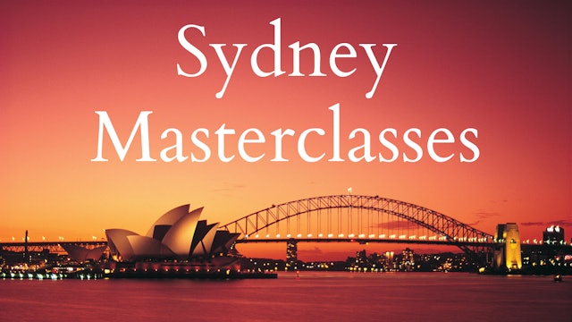 Sydney Masterclasses