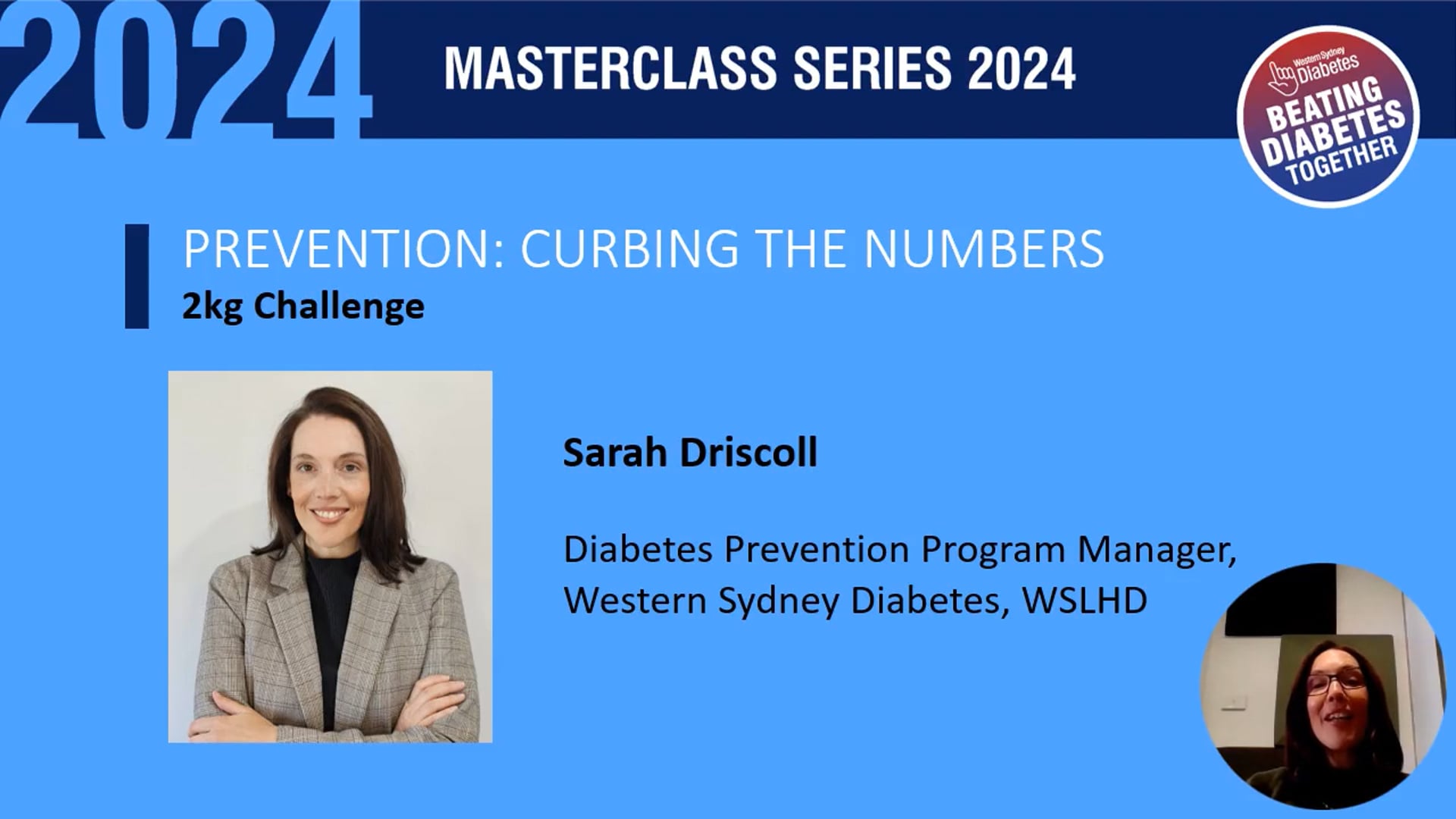 Preventing diabetes The 2kg Challenge Sarah Driscoll