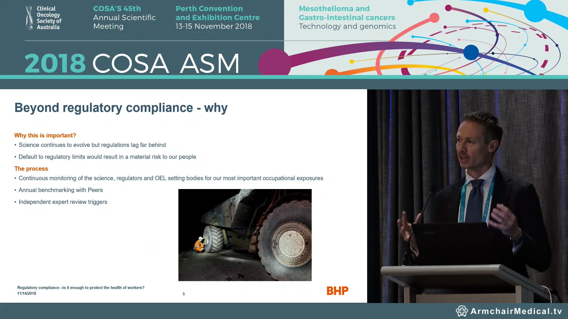 Regulatory compliance – why it is not enough to protect the health of workers. - Robert McDonald