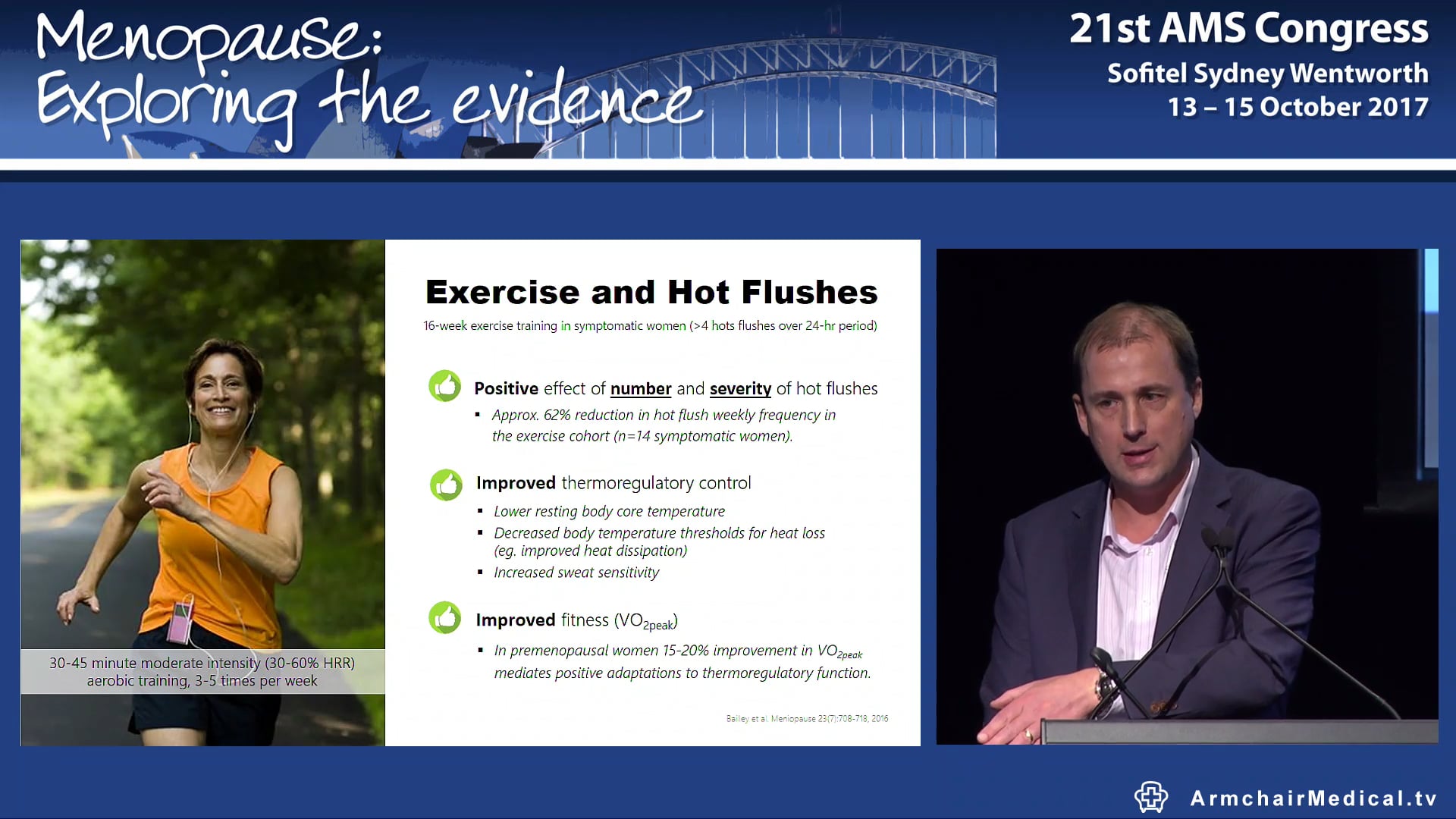 Moving through menopause with exercise An evidence-based approach Prof Robin Daly