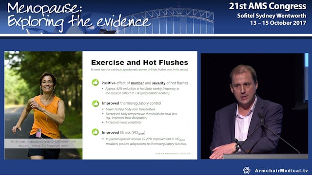 Moving through menopause with exercise An evidence-based approach Prof Robin Daly
