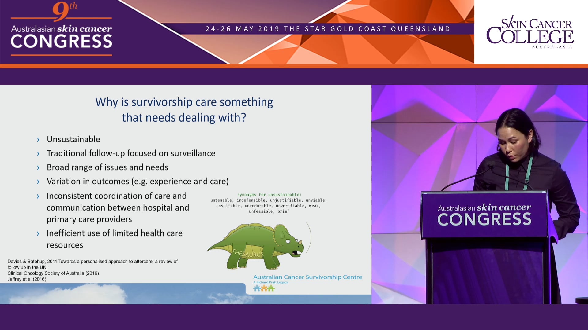 The Clinical Placement Program in Cancer Survivorship improving provider knowledge and confidence to deliver survivorship care Ms Leisa Leon