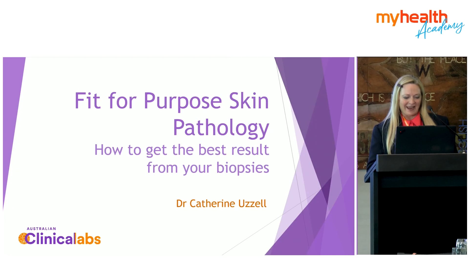 Getting the best result from your skin biopsies Dr Catherine Uzzell