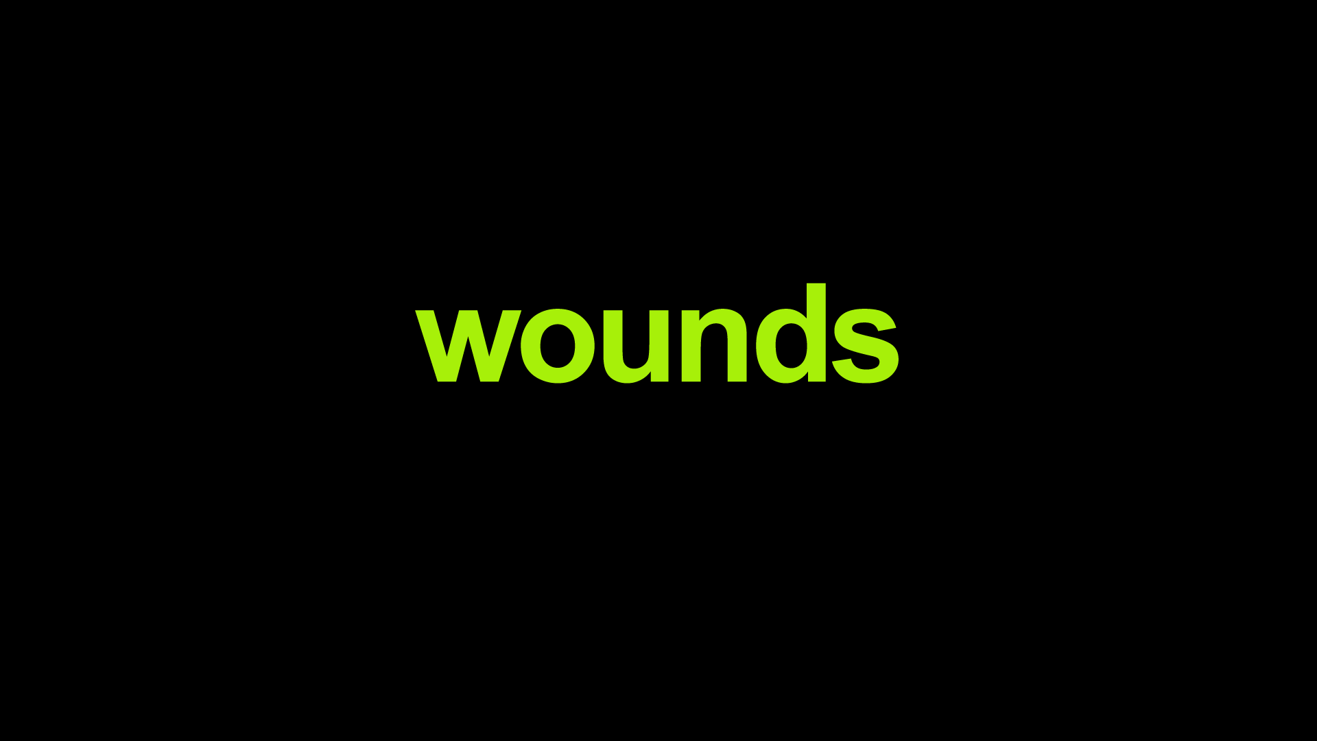 Wounds