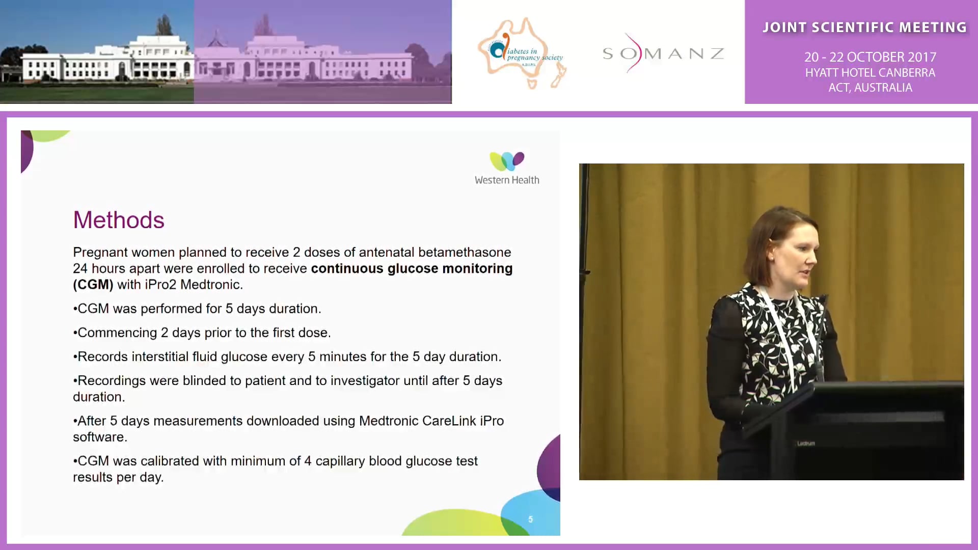 Hyperglycaemia associated with antenatal corticosteroid use Amy L Harding
