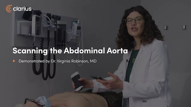 Scanning the Abdominal Aorta