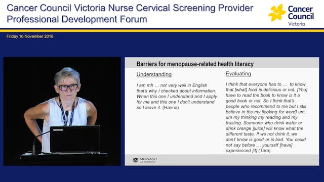 Health literacy and health care needs...