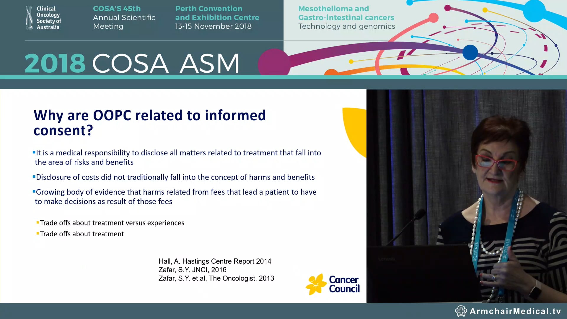 Patient Out-of-Pocket Expenses - Prof Sanchia Aranda