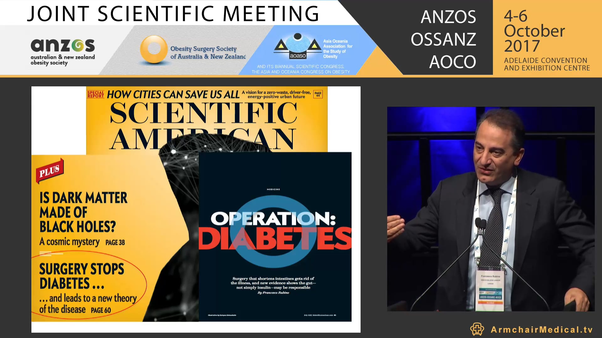 Modern understandings on mechanisms of surgery  mechanical or physiological - Prof Francesco Rubino