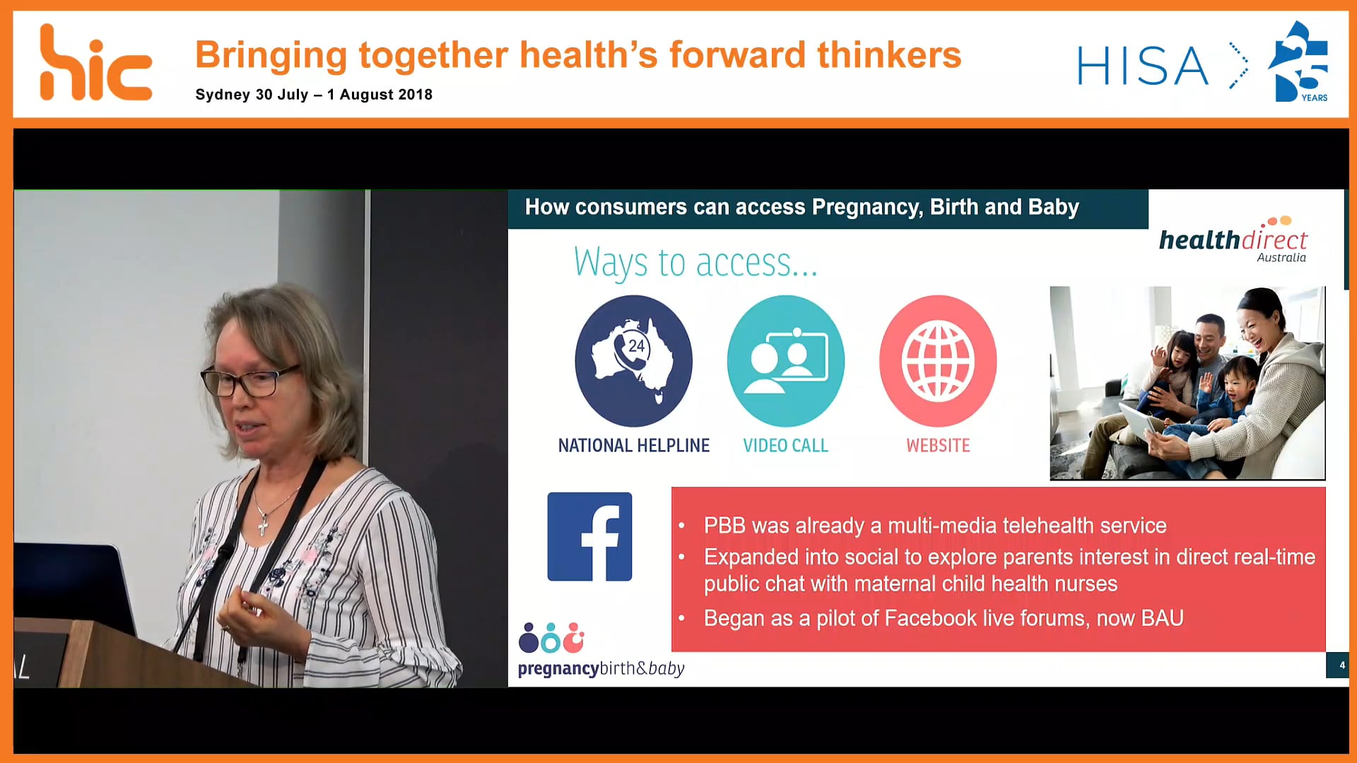 Using Facebook forums to engage in health conversations with a social media literate audience Dianne Zalitis