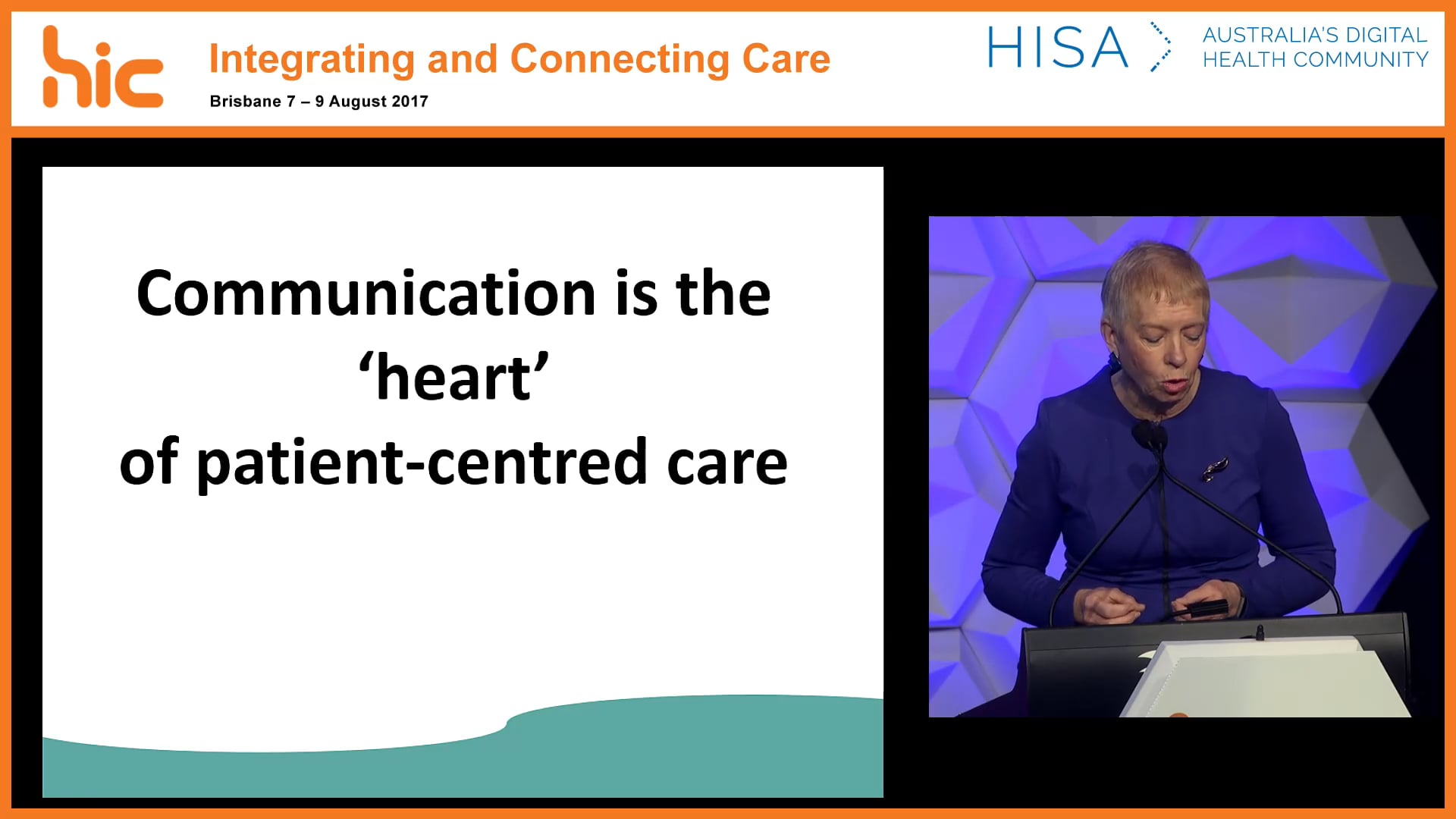 Bridging the communication divide between health professionals and consumers Alana Henderson