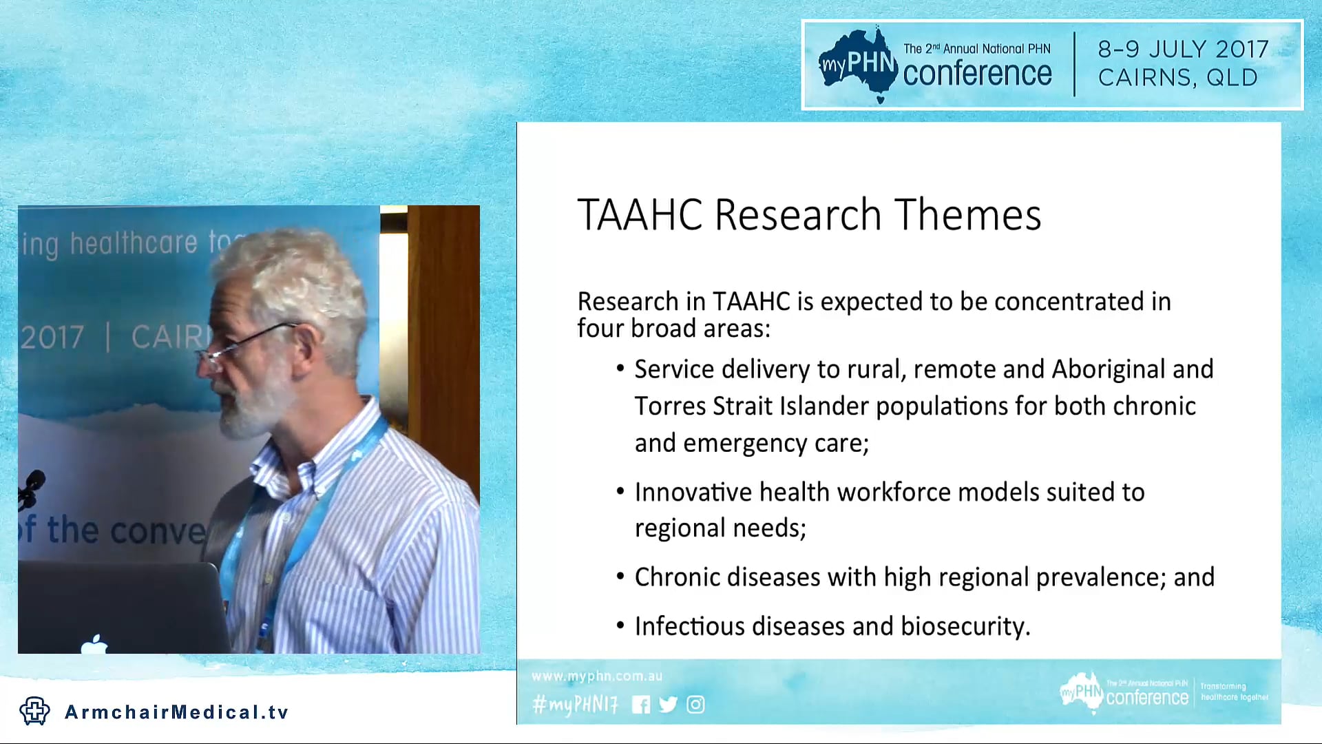 The Tropical Australian Academic Health Centre Prof Ian Wronski
