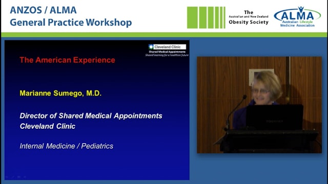 Shared Medical Appointments The American experience Dr Marianne Sumego