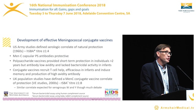 Meningococcal disease ascendant – how should Australia respond Dr Peter Richmond