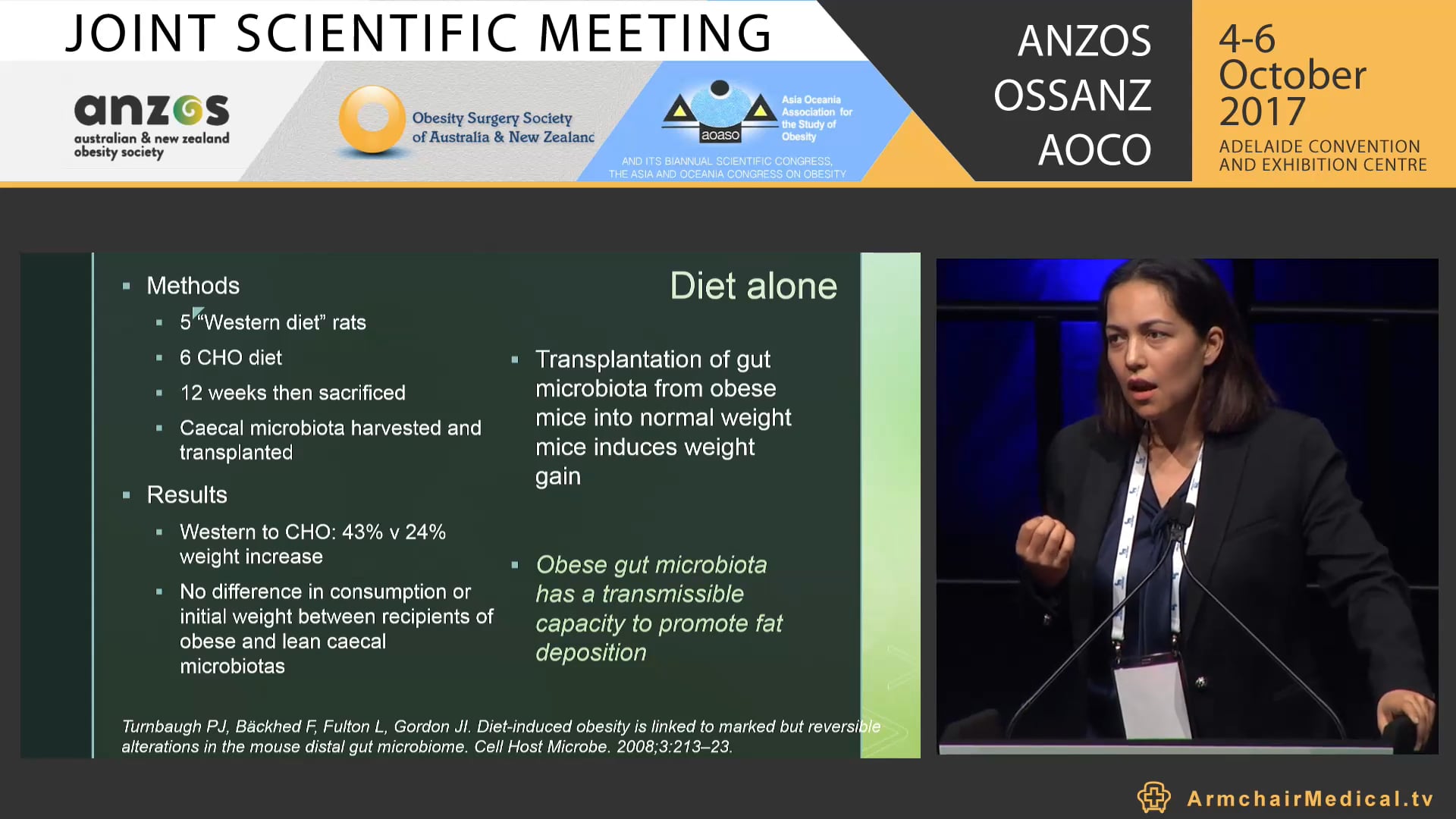 A Systematic Review of The Role of Gut Microbiota In Bariatric Surgery  Prognostic And Therapeutic Implications - Ruth Blackham