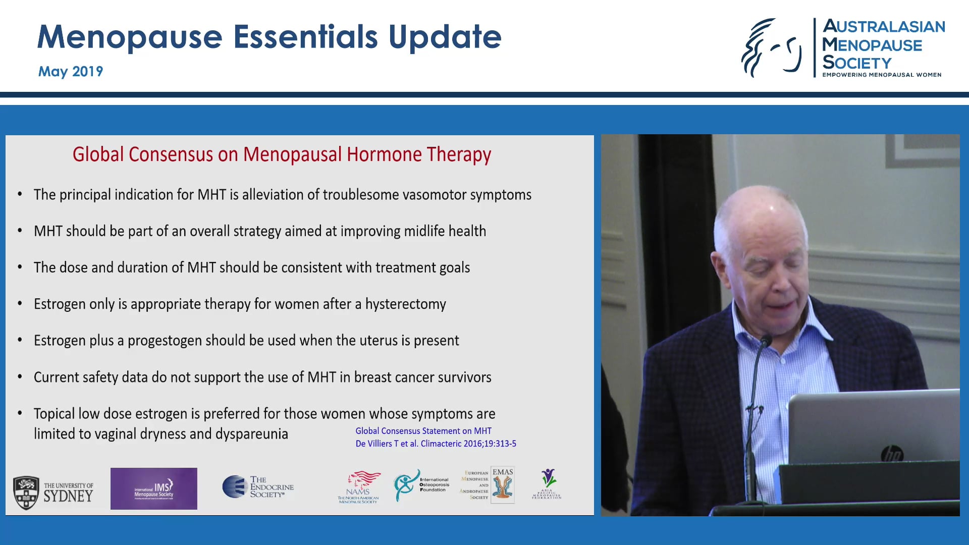 MHT What's the latest Prof Rod Barber